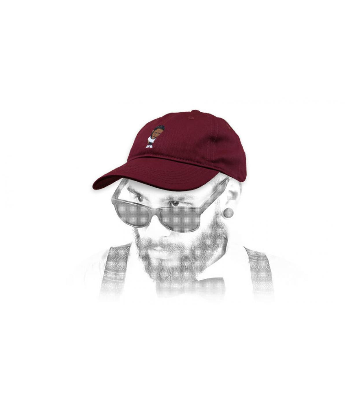 casquette Kendrix Cayler Kendrix Curve bordeaux